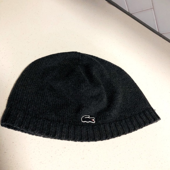 lacoste winter cap